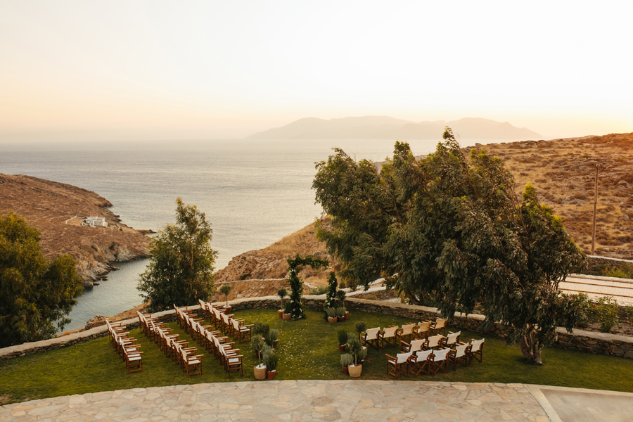 Outdoor Wedding Ios Greece Jaskolska Photography